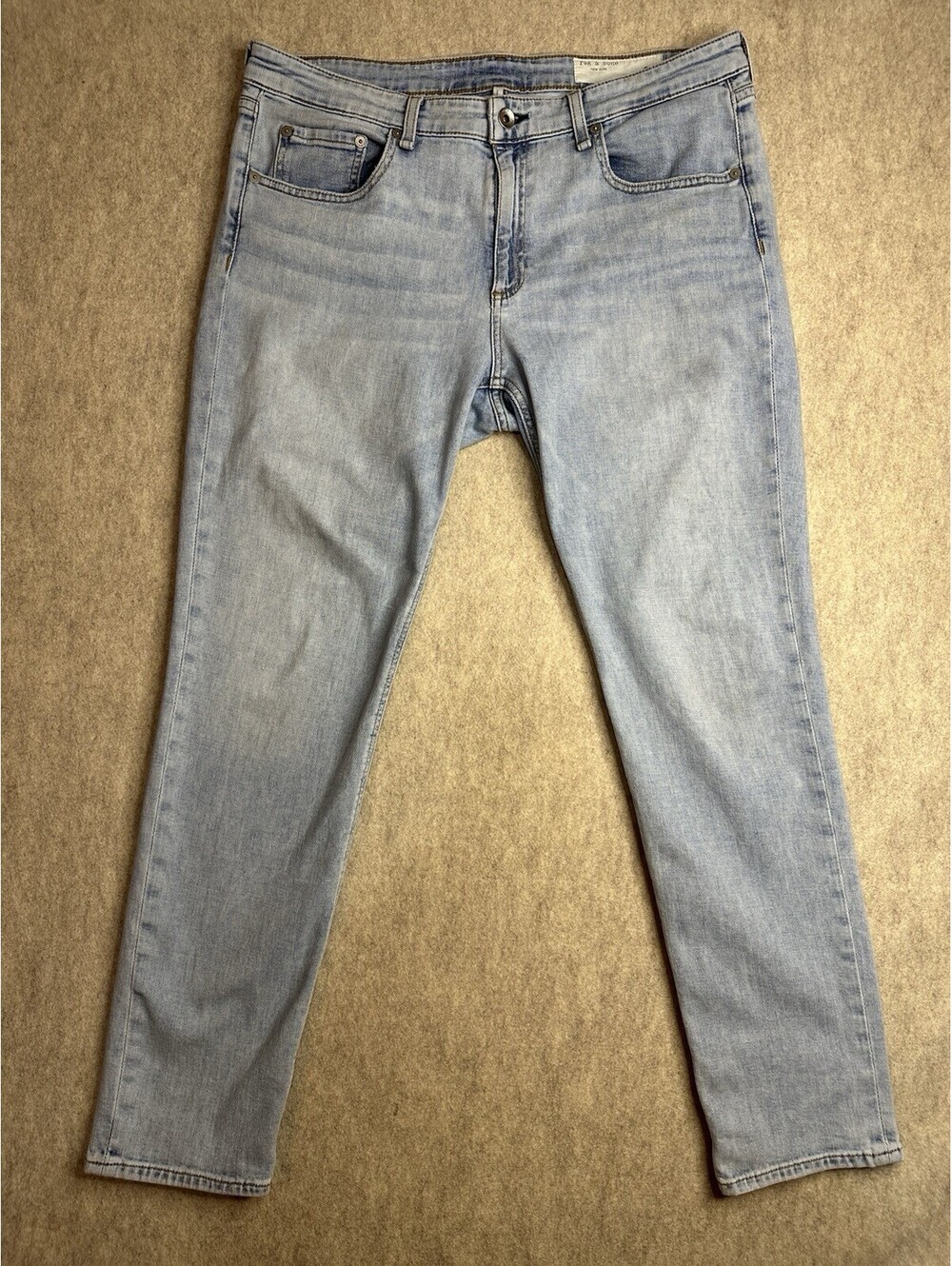 RAG & BONE Dre Low Rise Ankle Slim Boyfriend Jeans Womens 31 Jade Blue